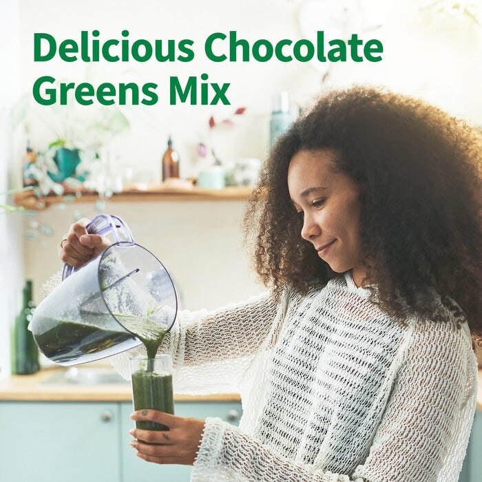 Garden of Life - Rå Ekologisk Perfekt Mat Grön Superfood, Choklad - 570g - Bild 6