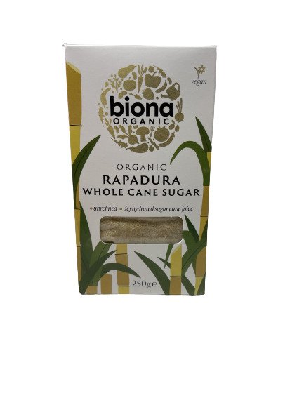 Biona Organic - Rapadura Rörsocker, 250g | Veganska produkterHälsokost | Apoteka