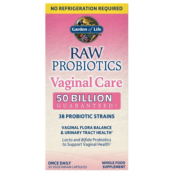 Raw Probiotics Vaginal Care (Shelf-Stable) - 30 vcaps