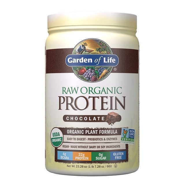 Garden of Life - Raw Protein, Choklad, 660g | Hälsa och välbefinnandeHälsokostProteinerFitness och träningNordisk vitalitetBiohacking | Apoteka