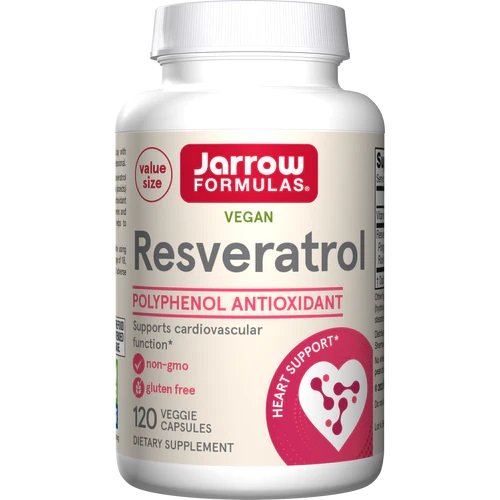 Jarrow Formulas - Resveratrol, 100 mg - 120 vegetabiliska kapslar | Veganska produkterHälsa och välbefinnandeHälsokostResveratrol | Apoteka