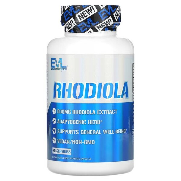 EVLution Nutrition - Rhodiola, 30 vegetabiliska kapslar | Veganska produkterHälsa och välbefinnandeHälsokostRhodiola | Apoteka