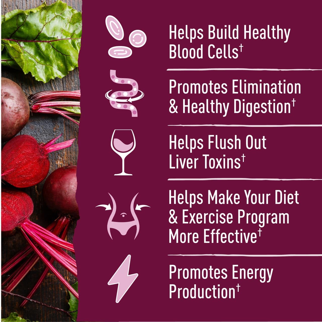 Garden of Life - Rödbetsdetox med Tranbär och Granatäpple, 105g Pulver - Bild 5