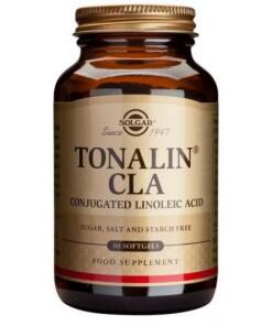 SOLGAR CLA - Tonalin 1300 mg  from Safflower Seed Oil (60 caps)