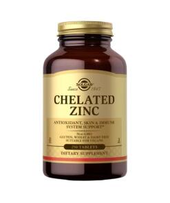 SOLGAR Chelated Zinc (250 tabs)