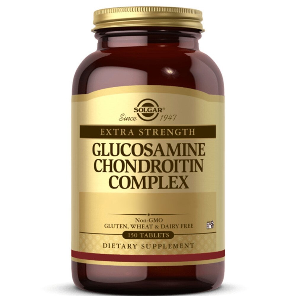 SOLGAR Extra Strength Glucosamine Chondroitin Complex (150 tabs)