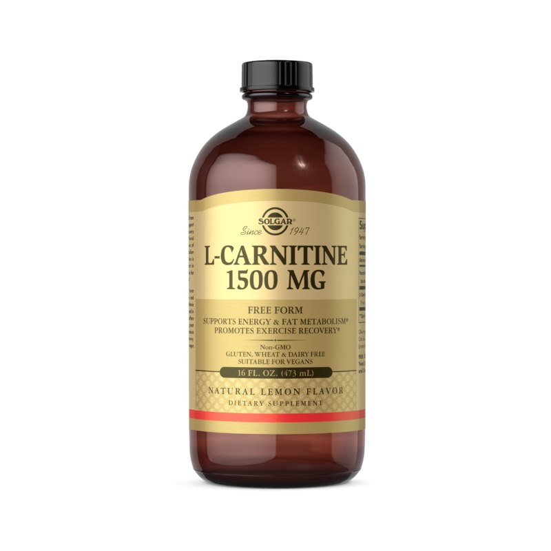 Solgar - L-Carnitine, 1500 mg, 473 ml | Vitaminer och MineralerAminosyror och BCAAL-karnitinFitness och träning | Apoteka