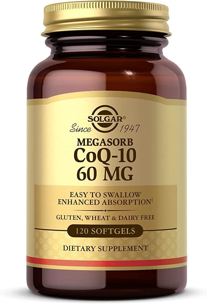 Solgar - Megasorb CoQ-10, 60 mg (120 kapslar) | Vitaminer och MineralerHälsokostCoQ10 | Apoteka