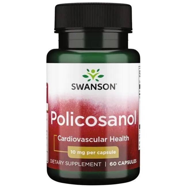 Swanson - BioCosanol Polikosanol, 10 mg, 60 kapslar | Vitaminer och MineralerHälsa och välbefinnandeHälsokost | Apoteka
