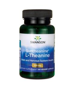SWANSON L-Teanina 100mg 60 kaps.