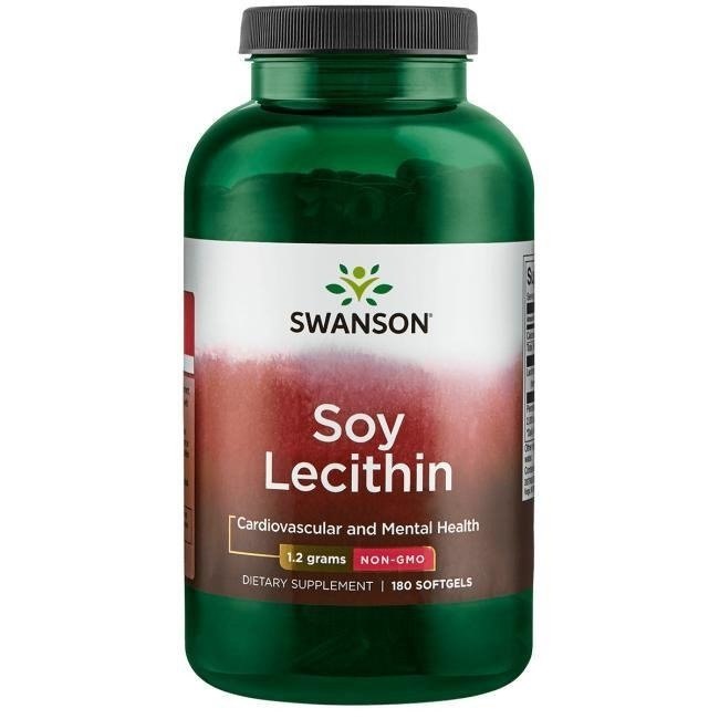 Swanson - Lecytin 1200 mg, 180 kapslar | Vitaminer och MineralerHälsokost | Apoteka