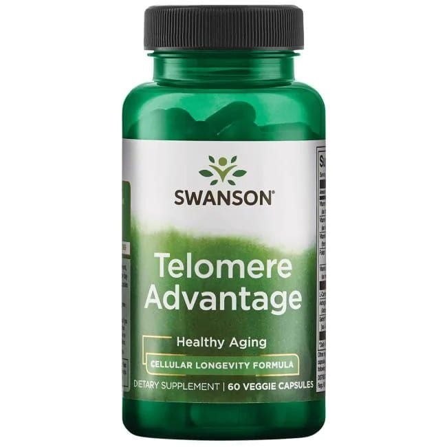 Swanson - Telomere Advantage, 60 vegetabiliska kapslar | Vitaminer och MineralerHälsa och välbefinnandeAminosyror och BCAAHälsokostFitness och träning | Apoteka