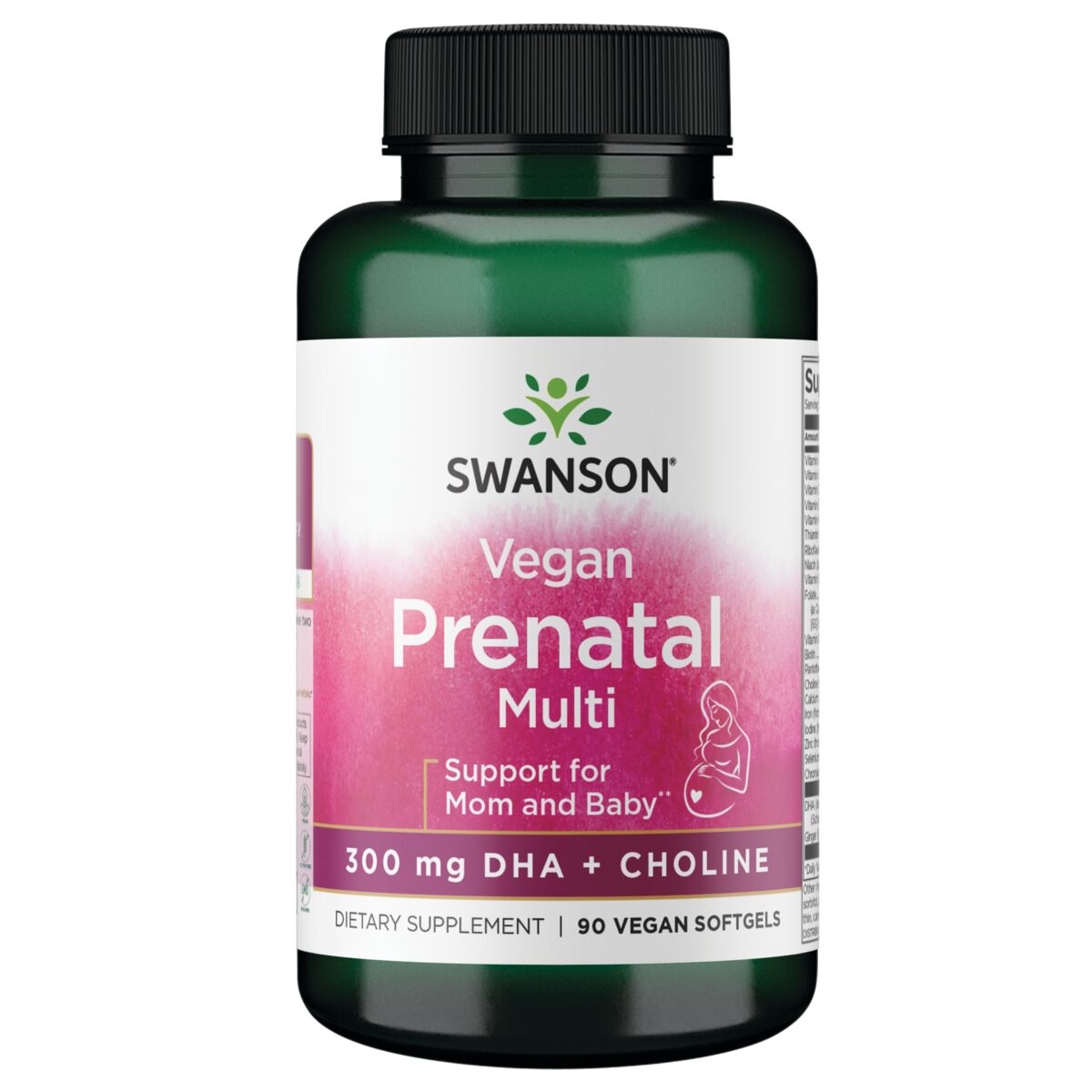 Swanson - Vegan Prenatal Multi med DHA och Kolin, storlek | Vitaminer och MineralerHälsa och välbefinnandeVissa vitaminerOmega och fiskoljaHälsokostNordisk vitalitet | Apoteka
