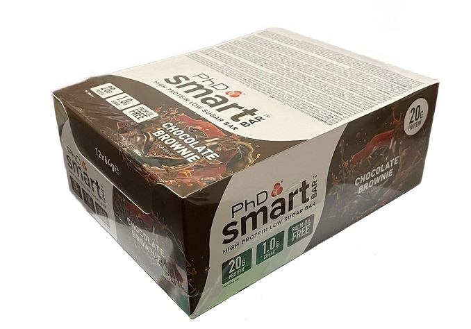 PhD - Smart Bar, Chokladbrownie, 12 x 64g | HälsokostProteinerProteinbarsFitness och träning | Apoteka