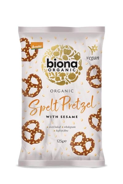 Biona Organic - Speltkringla med Sesam, 125g | Veganska produkterHälsokost | Apoteka