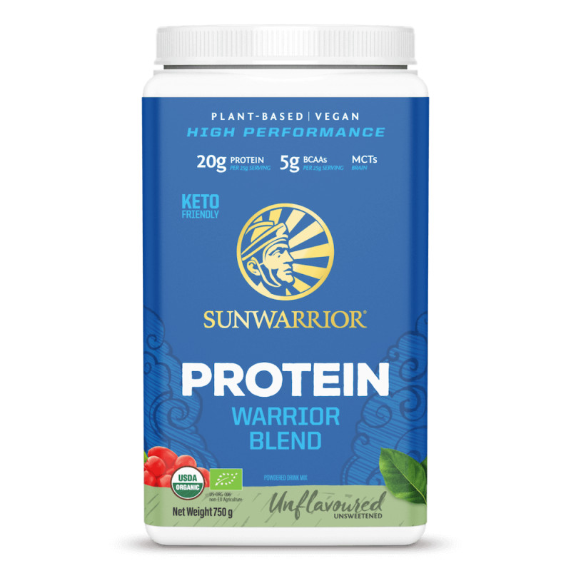 Sunwarrior - Protein Blend Organic Natural, Pulver 750 g | Nya produkter | Apoteka