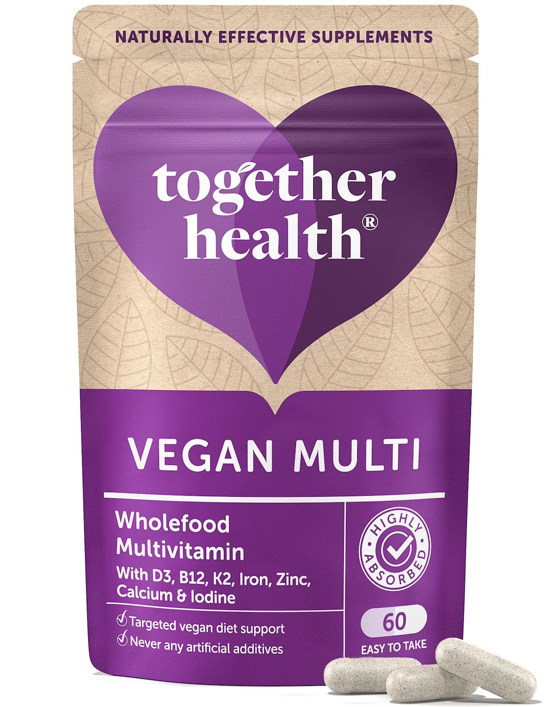 Together - Vegan Multi, 60 kapslar | Vitaminer och MineralerMultivitaminerVissa vitaminer | Apoteka