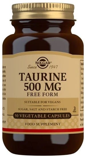 Solgar - Taurin, 500 mg, 50 kapslar | Vitaminer och MineralerVeganska produkterHälsa och välbefinnandeAminosyror och BCAAHälsokostFitness och träningTaurin | Apoteka