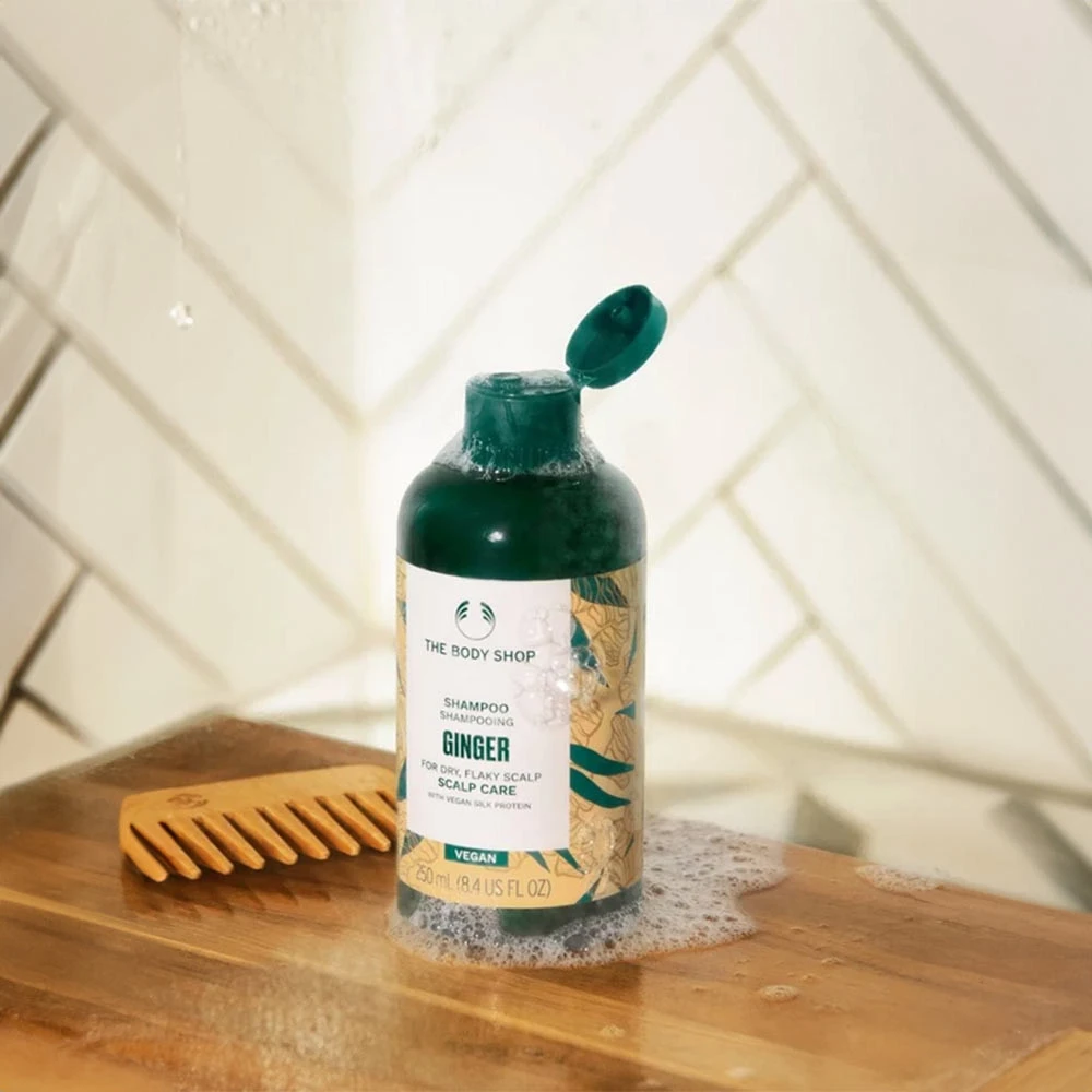 The Body Shop - Ginger Scalp Care Schampo, 250 ml - Bild 3