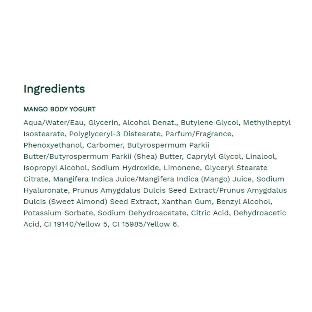 The Body Shop - Mango Kroppsyoghurt, 200 ml - Bild 4