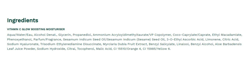 The Body Shop - Vitamin C Glow Boosting Fuktighetskräm, 50 ml - Bild 4