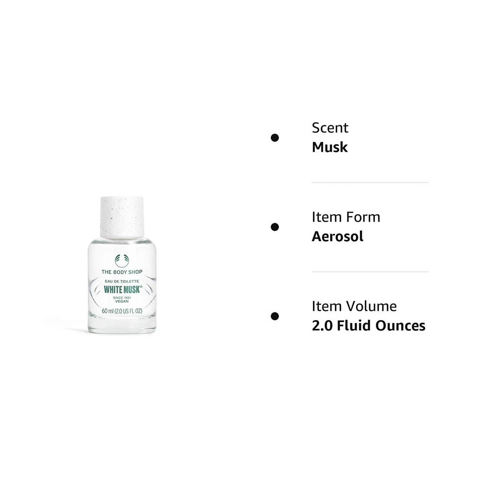 The Body Shop - White Musk EDT, 60 ml - Bild 3