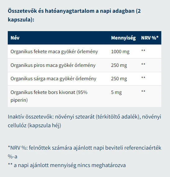 USA Medical - Ekologisk Macarot, 60 kapslar - Bild 2