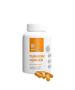 USA medical Turmeric+Ginger (60 Capsules)
