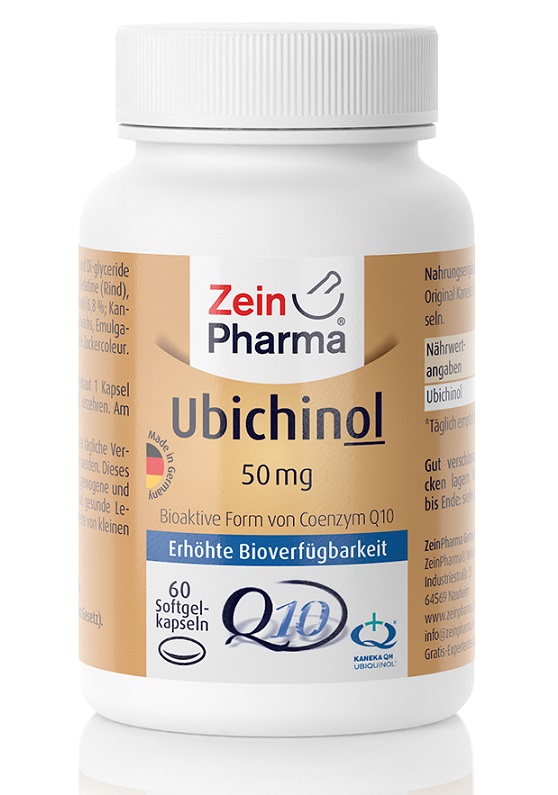 Zein Pharma - Ubiquinol, 50 mg, 60 kapslar | Hälsa och välbefinnandeHälsokostVitalitetNordisk vitalitet | Apoteka