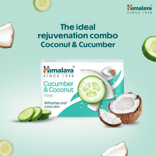 Himalaya - Uppfriskande Gurktvål, 75g - Bild 3