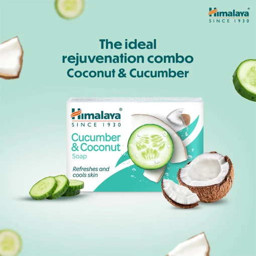 Himalaya - Uppfriskande Gurktvål, 75g - Bild 5
