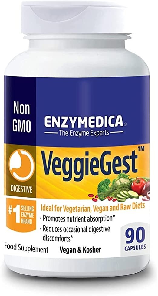 Enzymedica - VeggieGest, 60 kapslar | Vitaminer och MineralerVeganska produkterHälsa och välbefinnandeHälsokost | Apoteka