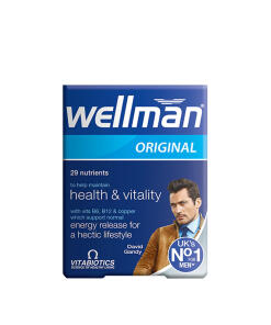 Vitabiotics Wellman Original - Multvitamin For Men (30 Tablets)