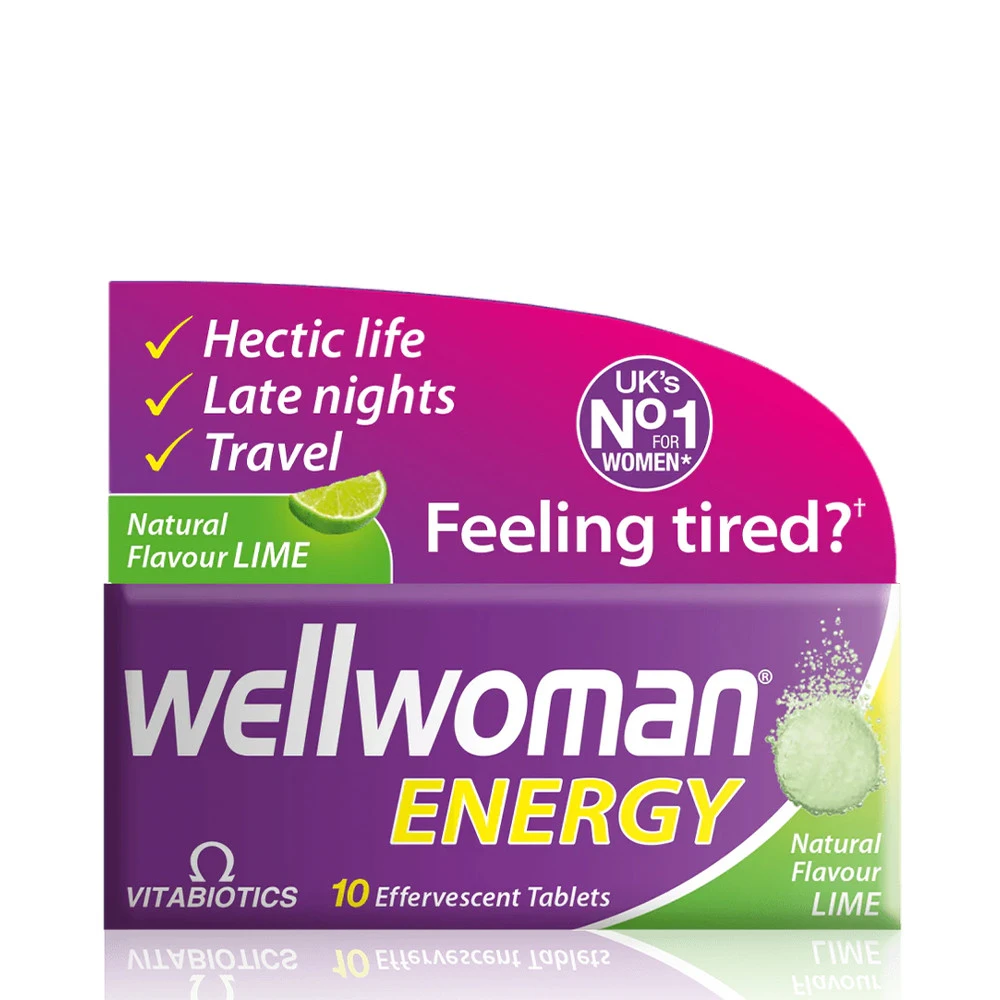 Vitabiotics - Wellwoman Energy, 10 Brustabletter, Lime - Bild 5