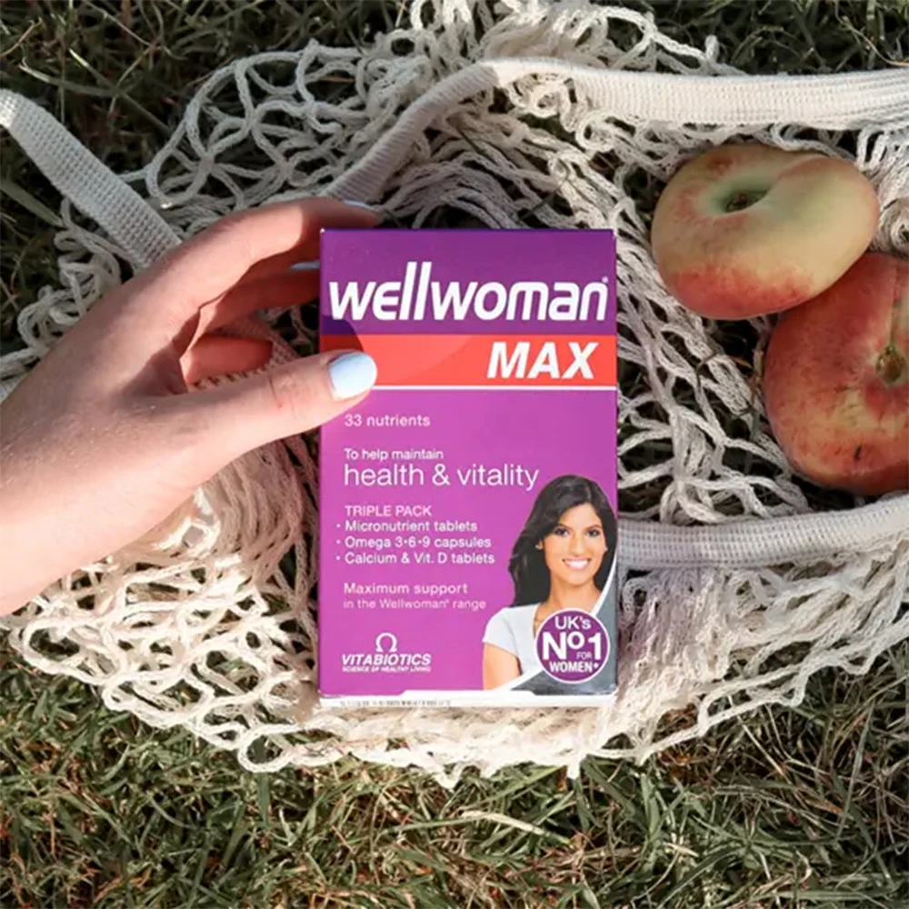 Vitabiotics - Wellwoman Max, 84 kapslar - Bild 3