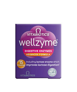 Vitabiotics Wellzyme Digestive Enzymes Advanced Formula  (60 Capsules)