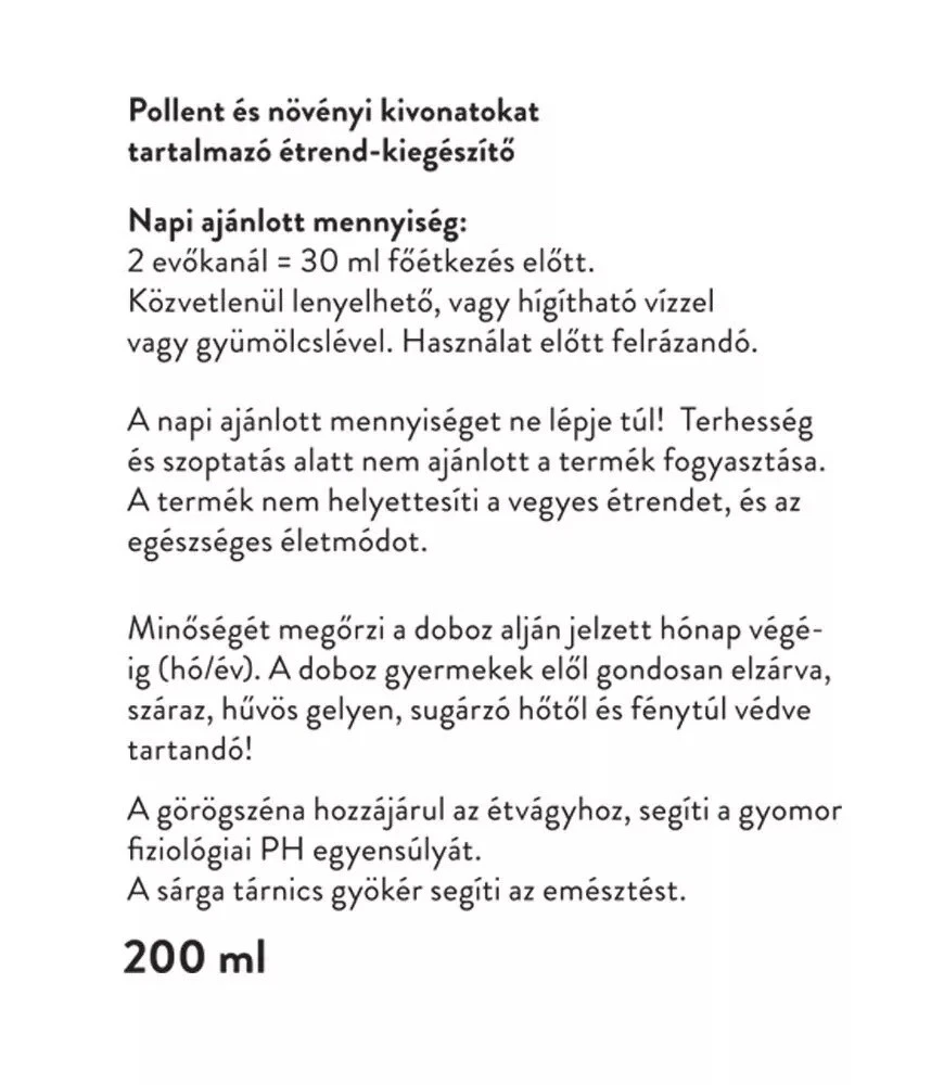 Vitaking - Appetito Ört Sirap, 200 ml - Bild 5