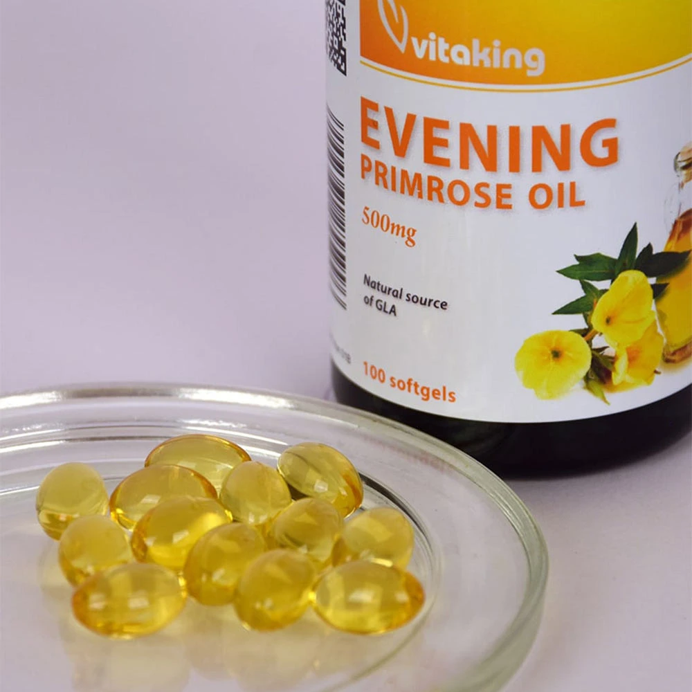 Vitaking - Kvällsprimrosolja, 500 mg (100 kapslar) - Bild 5