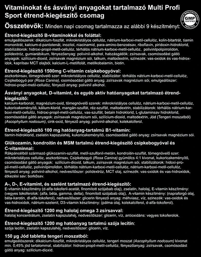 Vitaking - Multi Profi Sport, 60 paket - Bild 3