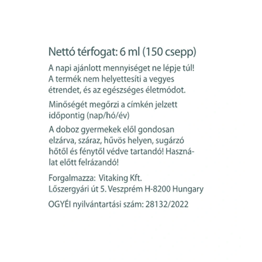 Vitaking - Probioticum Complex, 6 ml (150 droppar) - Bild 3