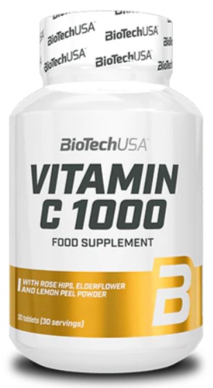 BioTechUSA - Vitamin C 1000, 30 tabletter | Vitaminer och MineralerHälsa och välbefinnandeVissa vitaminerHälsokost | Apoteka