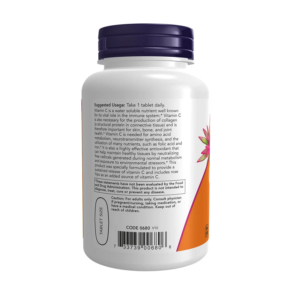 NOW Foods - Vitamin C-1000, 1000 mg - Bild 5