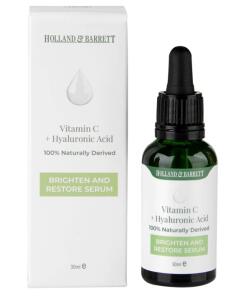 Vitamin C + Hyaluronic Acid Serum - 30 ml.