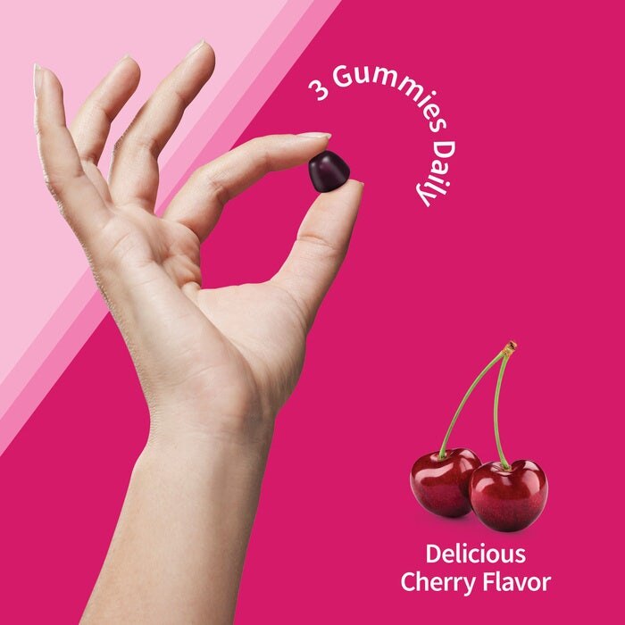 Vitamin Code Kvinnors Multi med Järn + Probiotika Gummies, Körsbär - 90 gummies - Bild 3