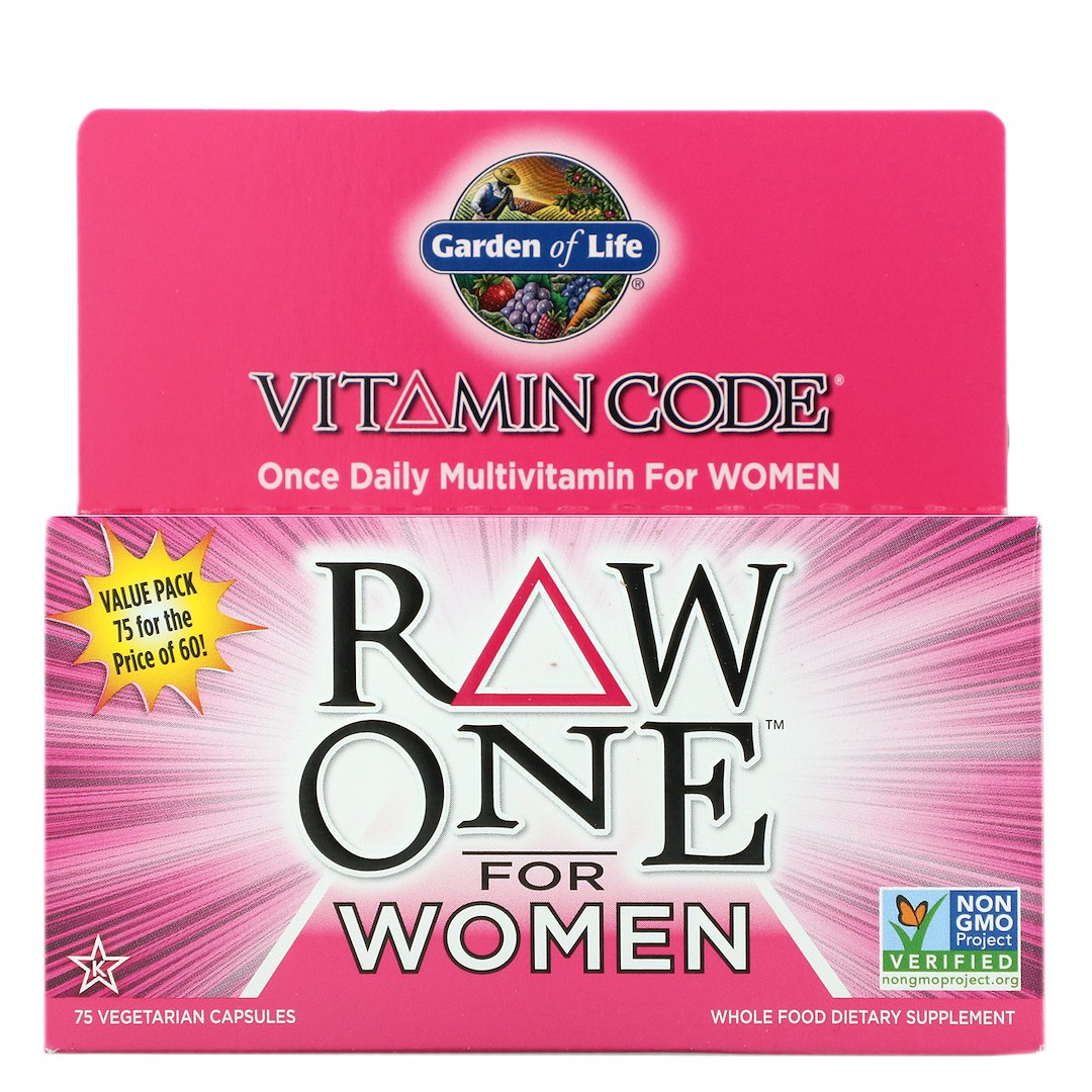 Vitamin Code RAW ONE for Women - 75 vcaps