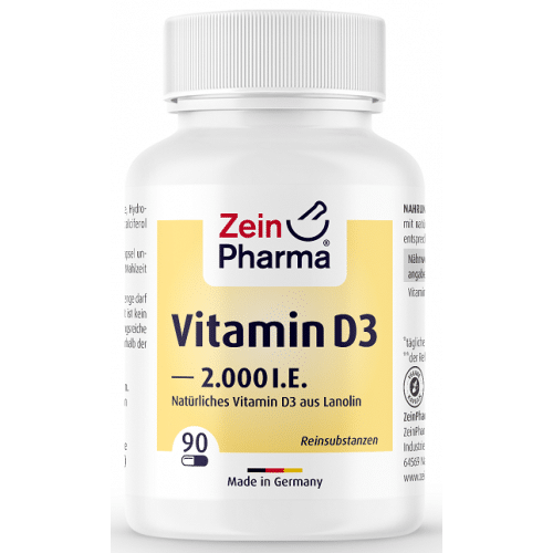 Zein Pharma - Vitamin D3, 2000 IE, 90 kapslar | Vitaminer och MineralerHälsa och välbefinnandeVissa vitaminerD-vitaminHälsokostD3 | Apoteka