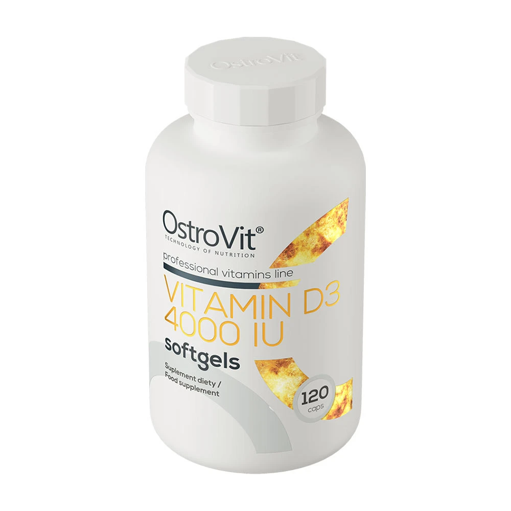OstroVit - Vitamin D3 4000, 120 mjukkapslar - Bild 5