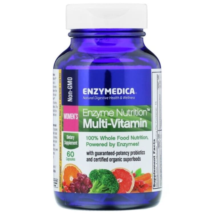 Enzymedica - Enzym Nutrition Multivitamin, kvinnor | Vitaminer och MineralerHälsa och välbefinnandeMultivitaminerKosttillskott för kvinnorHälsokostEnzymer | Apoteka
