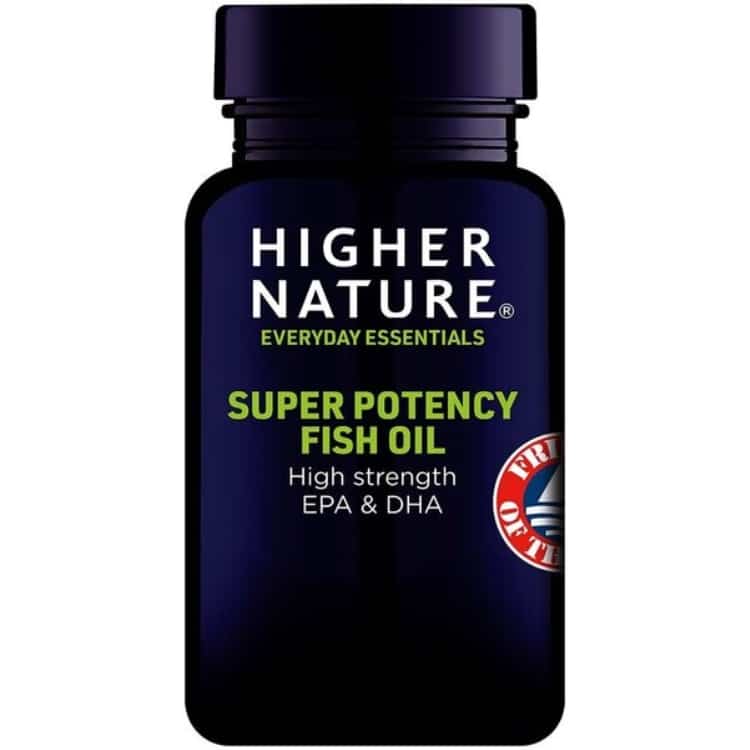 Higher Nature - Superpotent Fiskolja, 90 kapslar | Hälsa och välbefinnandeOmegas - EFA - CLA - oljorOmega och fiskoljaHälsokost | Apoteka