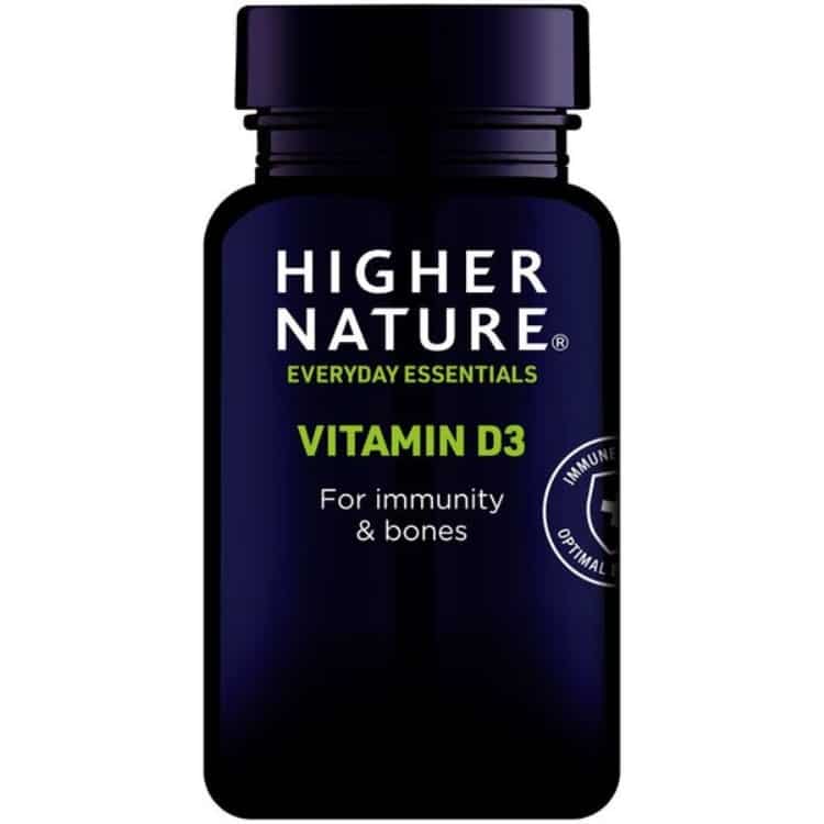 Higher Nature - Vitamin D3, 120 kapslar | Vitaminer och MineralerVissa vitaminerD-vitaminHälsokostD3 | Apoteka
